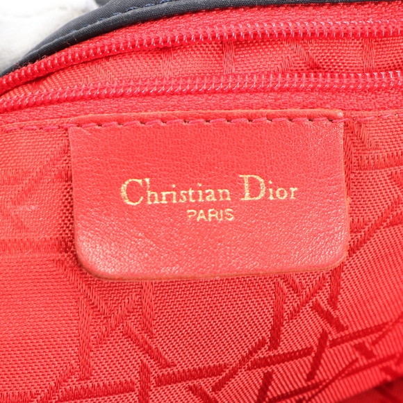 Christian Dior Cannage Tote Bag Navy - Picture 14 of 15